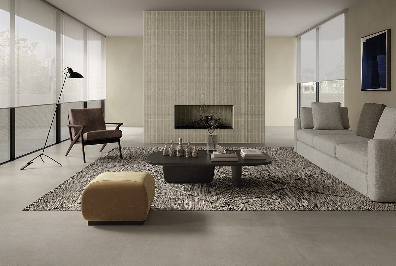 I CEMENTI BEIGE / TAUPE / FLAX MURETTO