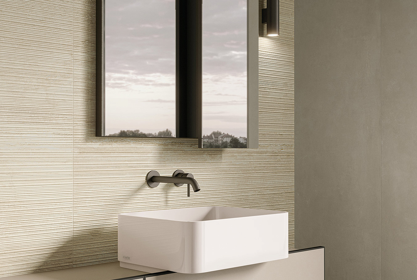 I TRAVERTINI BIANCO VEIN CUT / BIANCO VEIN CUT RIBBED