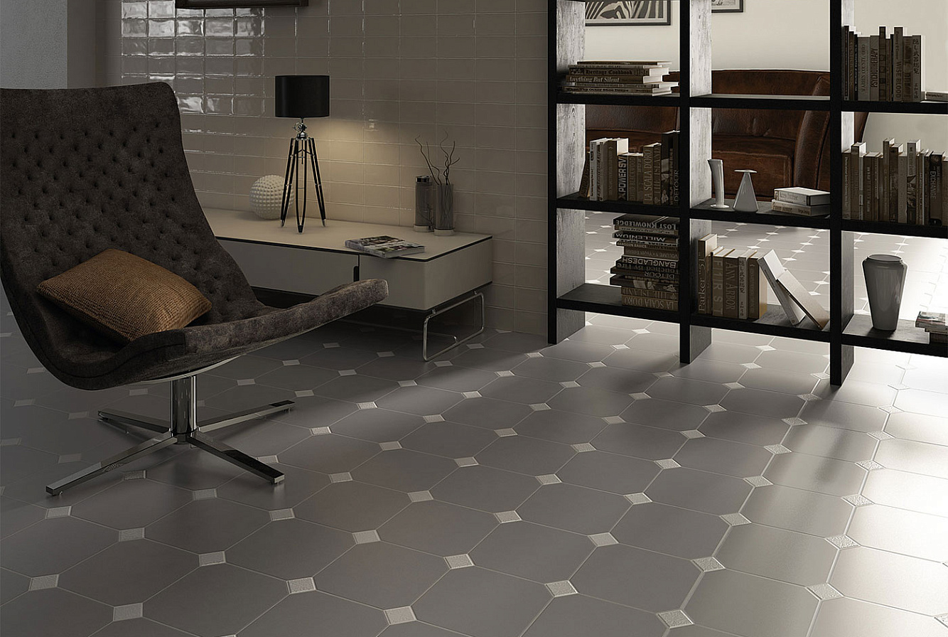 OCTAGON GRIS MATE / TACO BIANCO MATE